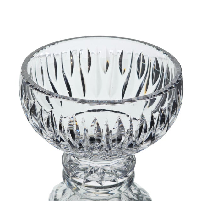 Victorian Marquis by Waterford Sheridan Footed Cut Crystal Bowl 5.5" For Sale - Image 3 of 12