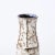 1960s Mid-Century Modernist White and Earth Toned Ceramic Vase With Banded Detailing For Sale - Image 5 of 13