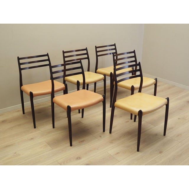 Danish Mahogany Chairs by Niels Otto Møller, 1960s, Set of 6 For Sale - Image 3 of 18