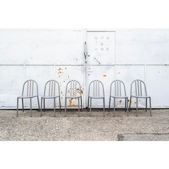 Chairs N. 222 by Robert Mallet-Stevens for Pallucco Italia, 1982, Set of 6 For Sale - Image 11 of 11