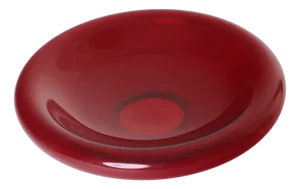 Ruby Red Murano Glass Bowl, 1970s