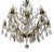St. Louis Crystal Vintage St Louis French Crystal & Bronze Chandelier For Sale - Image 4 of 7