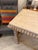 French Contemporary Cerused Oak and Travertine Console Table Attributed to Baker For Sale - Image 3 of 6