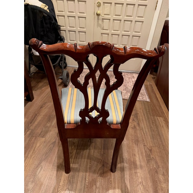 This is a chair from my mother in laws estate. She loved fine furniture and I know she would want it in a home of someone...