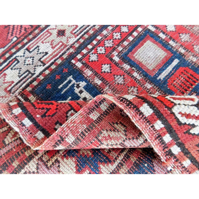 Antique Caucasian Rug. 3'3"x 3'9" For Sale - Image 17 of 18