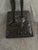 Metal Late 20th Century Giacometti-Style Bronze Figural Sculpture Holding Bowl For Sale - Image 7 of 9