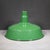Mid 20th Century Benjamin 16" Enameled Porcelain Green Industrial Pendant Lights c.1950-Set of Two For Sale - Image 5 of 11
