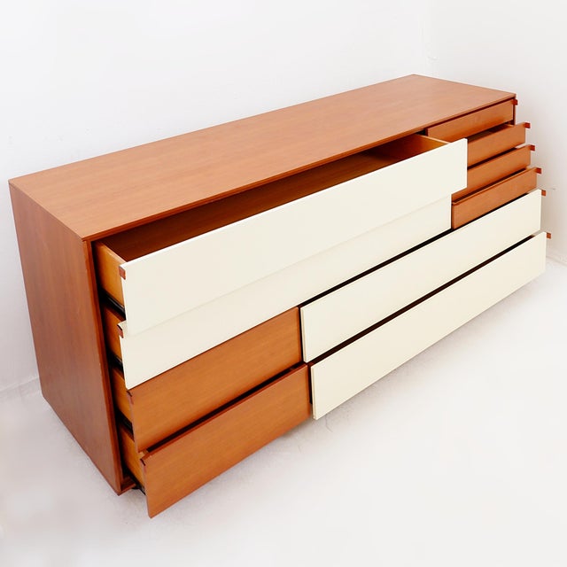 Animal Skin Vintage 10-Drawer Dresser from B&B Italia, 1970s For Sale - Image 7 of 18