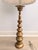 Gothic Antique French Brass Pascal Church Altar Candlestick Lamp 32" For Sale - Image 3 of 15