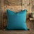Vibrant Cottagecore Charm: Hana Chess in Ruby + Romo Miro in Beijing Blue + Down-Feather Filled Pillows = a Set of 4 For Sale - Image 6 of 17