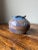 Studio pottery Stoneware vase/bowl. Signed. Glazed design, Scalloped rim top. 5” widest diameter, 4.25” height Weighs 2.7...