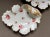 Rococo Antique 19th Century English Porcelain Rococo Shell Shape Leaf Dishes With Hand Painted Rose Sprig - a Pair For Sale - Image 3 of 12