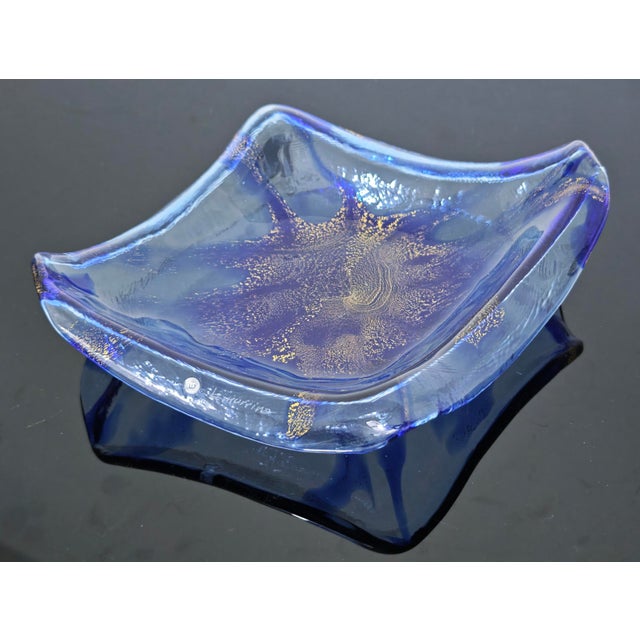 Mid-Century Modern Murano Glass Vide Poche by La Murrina, Italy, 1980 For Sale - Image 4 of 15