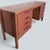 Mid-Century Modern Teak and Oak Twin Pedestal Desk by Alfred Cox, 1960s For Sale - Image 9 of 12