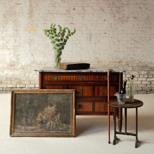 French Louis XVI Period Marble Top Commode, Circa 1770 For Sale - Image 17 of 17