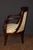 Set of Gondola Armchairs with Dolphins in Mahogany For Sale - Image 4 of 14