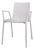 Vintage White Design Chair with Armrests, Belgium, 2000s For Sale