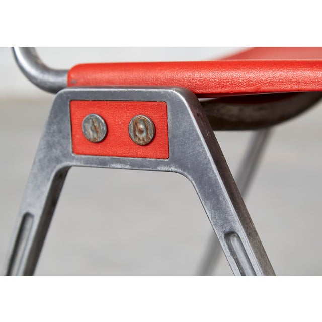 Model 1601 Stacking Chairs by Don Albinson for Knoll International, 1970s, Set of 4 For Sale - Image 12 of 17
