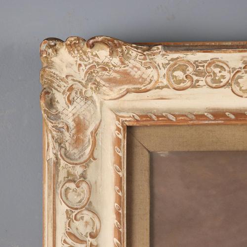 Beige Roberto Aloi, Untitled, Cartouche on Canvas For Sale - Image 8 of 12