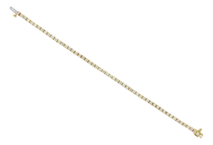 3 CT. Diamond Tennis Bracelet 14k Yellow Gold