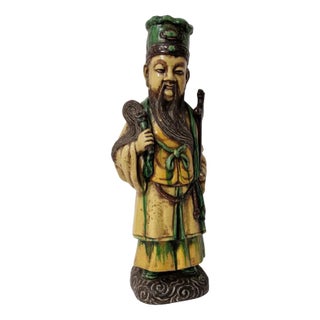 Glazed Ceramic Sculpture by Zaccagnini, 1960s-1970s For Sale