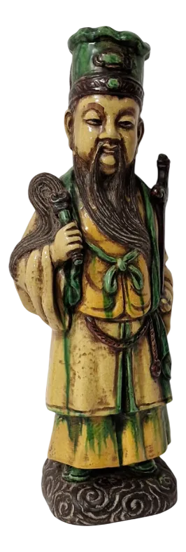 Glazed Ceramic Sculpture by Zaccagnini, 1960s-1970s