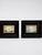 A charming pair of Venetian miniature paintings depicting lagoon and harbor views with gondolas, sailboats, distant...