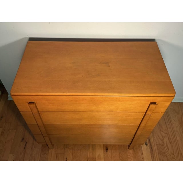 Brown Vintage Colonists Craft Solid Maple Bedroom Furniture Three Piece Set, Late 1930s-Early 1940s For Sale - Image 8 of 12