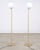 Flos Michael Anastassiades for Flos Brass Globe Ic Floor Lamps - a Pair For Sale - Image 4 of 18
