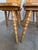 Wood Vintage Tyrolean Farmhouse Heart Cutout Wooden Dining Chairs, 1970s, Set of 6 For Sale - Image 7 of 18