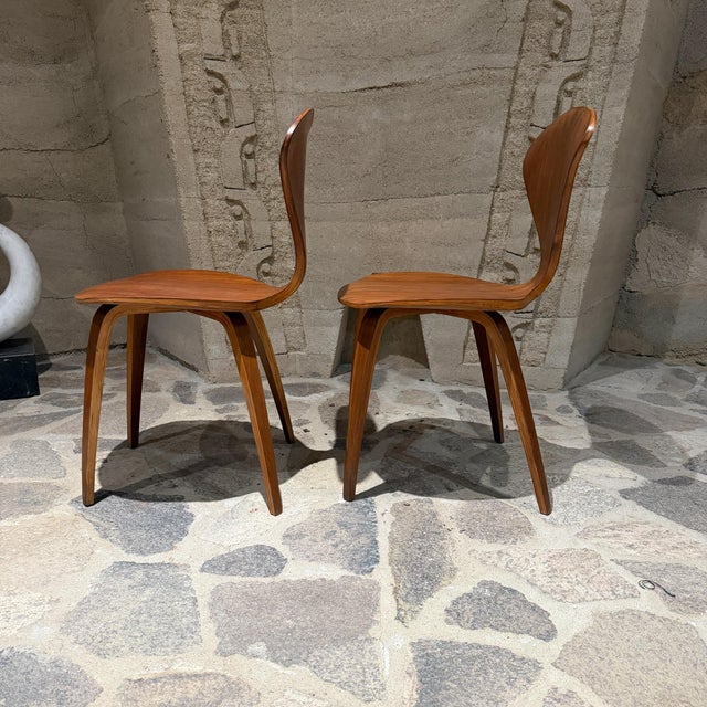 1950s Side Chairs Designed by Norman Cherner for Plycraft Mid-Century Modern For Sale - Image 5 of 7