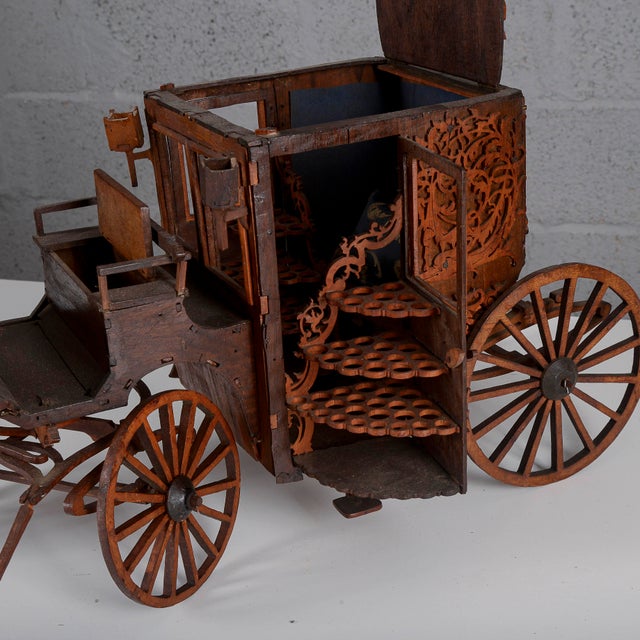 Vintage Cigarette Cart in Wood For Sale - Image 18 of 18