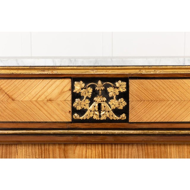 Brown Antique Italian Yew and Cherrywood Commodes, 1700s, Set of 2 For Sale - Image 8 of 11