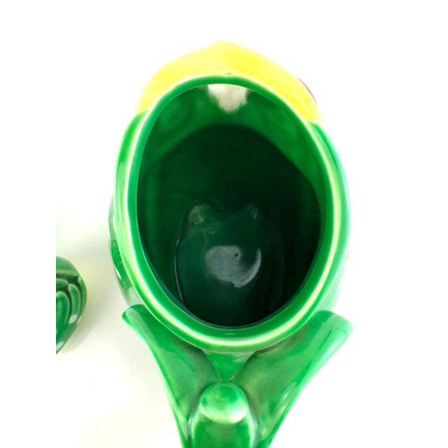 Vintage Fitz and Foyd Pitcher and Salt and Pepper Set- 3 Pieces For Sale - Image 12 of 12