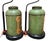 Early 19th Century Pair of Antique Tole Tea Canister Table Lamps For Sale - Image 5 of 6
