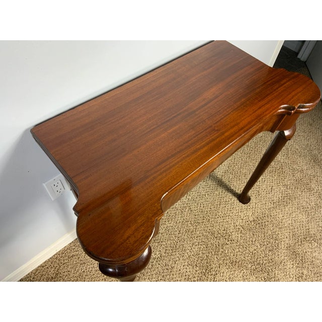 George 11 Concertina Card Table For Sale - Image 4 of 17