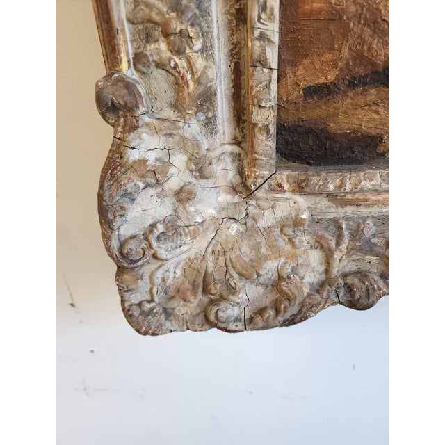 Early 20th Century Girl and Friends Oil on Canvas Portrait by John Trubee For Sale - Image 9 of 18