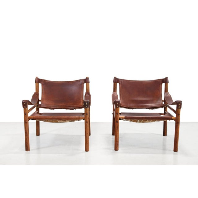 Wood Sirocco Armchairs from Arne Norell, 1960s, Set of 2 For Sale - Image 7 of 7