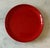 Mid 20th Century Set of 6 Red Gerz West German Pottery Small Plates For Sale - Image 5 of 11