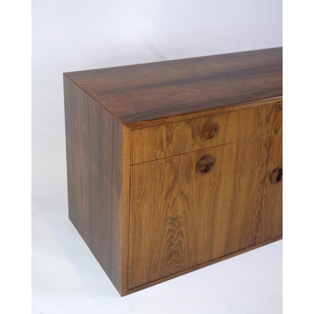 Wall-Mounted Cabinet in Rosewood, 1960s For Sale - Image 3 of 12