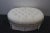 Modern Modern Design Cream Tufted Crystal Ottoman For Sale - Image 3 of 7