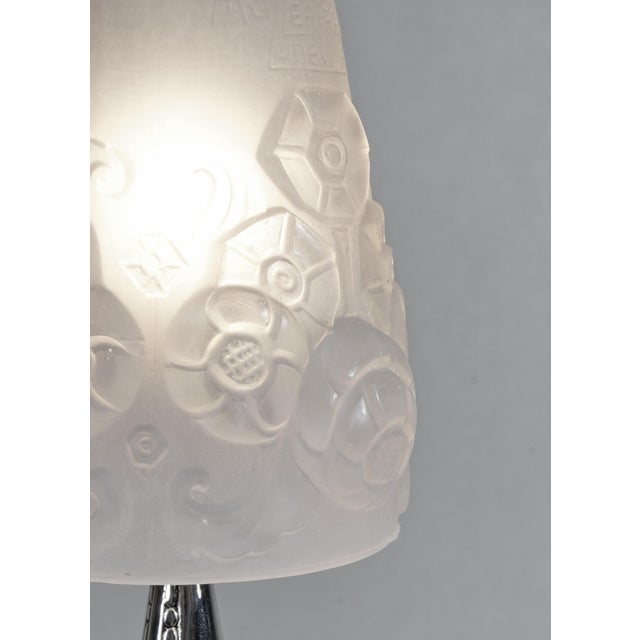 French Art Deco Table Lamp by Muller Freres 1920s France For Sale - Image 10 of 12