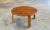 Contemporary Round Rattan Coffee / Cocktail Table (After McGuire) For Sale - Image 3 of 5