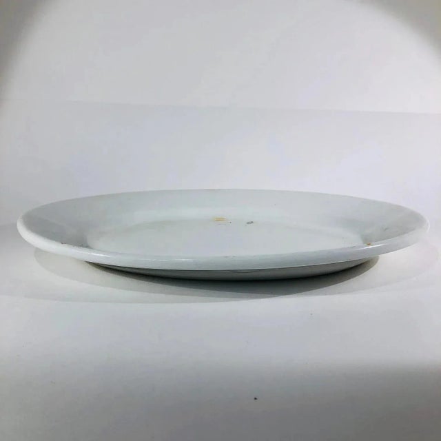 1920s Greenwood China Oval Platter For Sale - Image 4 of 7