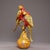 Late 20th Century Gilt Bronze Cloisonné Enamel Parrot Incense Burner on Gourd Base For Sale - Image 4 of 10