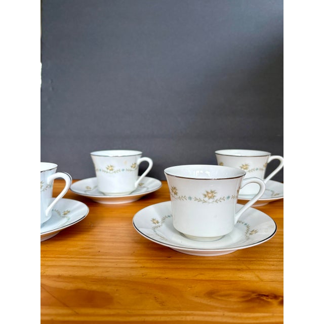 Ceramic Vintage Wyndham Buttercup Cup & Saucer Set – Sold Individually For Sale - Image 7 of 8