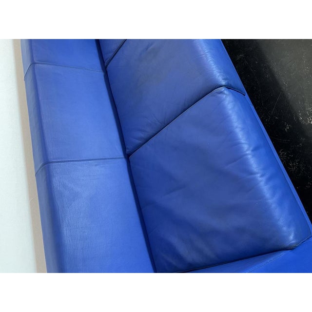 Vintage Leather Sofa by Shigeru Uchida for Poltrona Frau, 1990s For Sale - Image 5 of 18