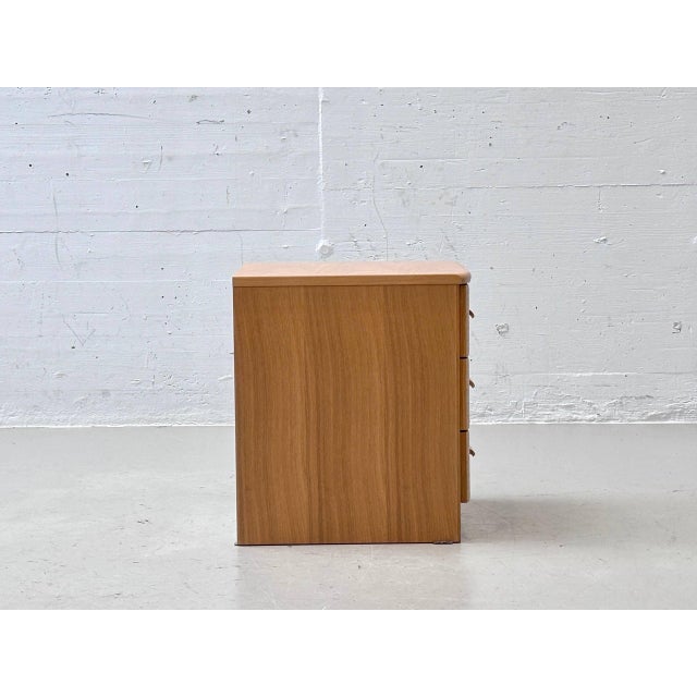 Vintage Bedside Table in Light Wood For Sale - Image 10 of 16