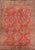 Textile Antique Turkish Oushak-Handwoven With All Over Diamond Geometric in Red, Brown, Green, Blue For Sale - Image 7 of 7