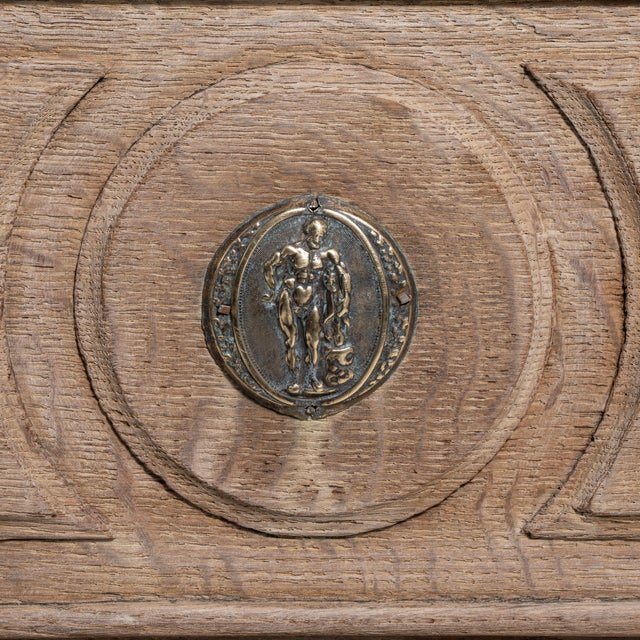 19th Century French Oak Chest of Drawers, Antique, France, 19th Century For Sale - Image 5 of 15